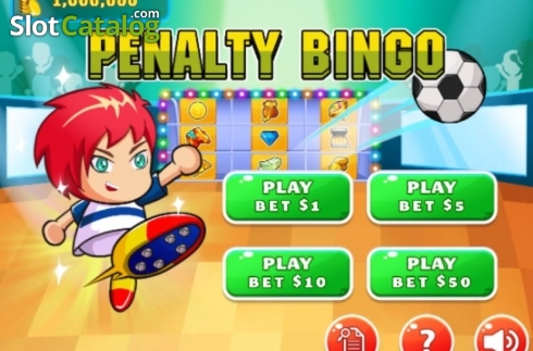 Bildschirm2. Penalty Bingo slot