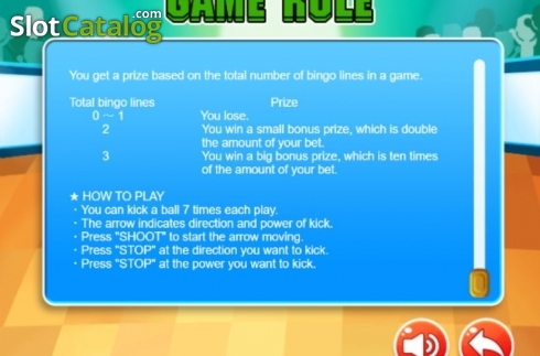 Skärmdump5. Penalty Bingo slot