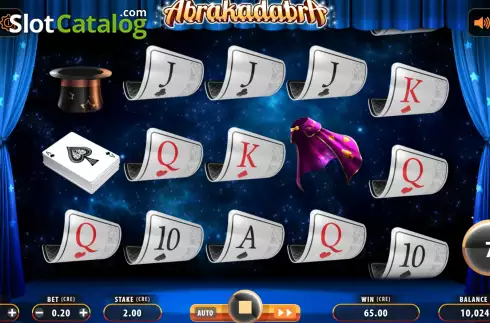 Bildschirm7. Abrakadabra (Macaw Gaming) slot