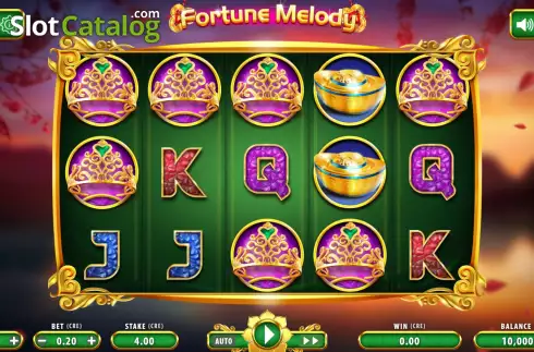 Bildschirm2. Fortune Melody slot