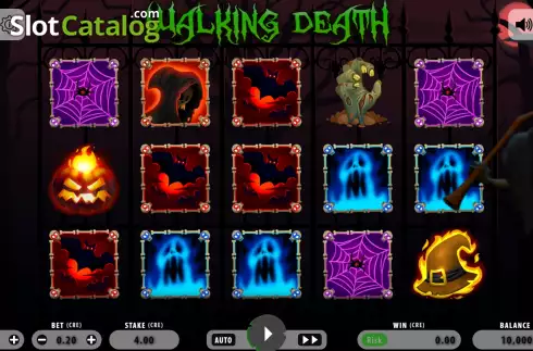 Game screen. Walking death (Macaw Gaming) slot