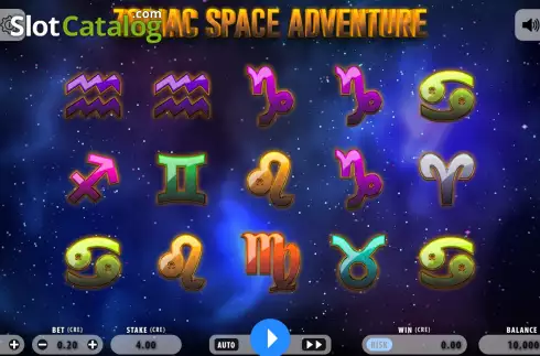 画面2. Zodiac Space Adventure カジノスロット
