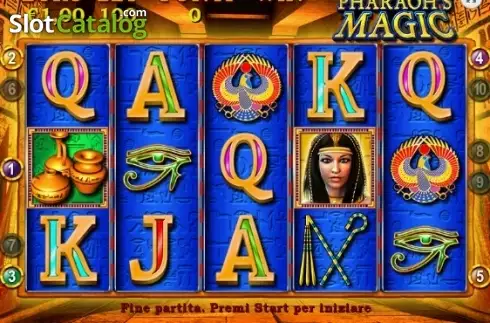 Reel screen. Pharaoh's Magic slot