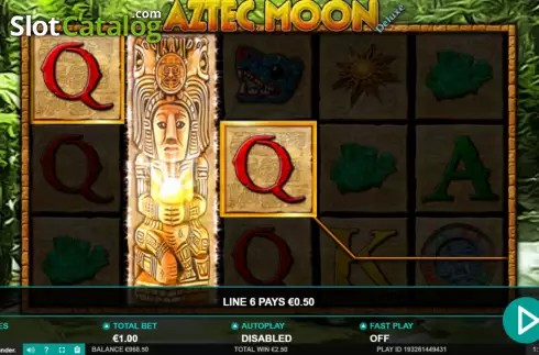 Win Screen 4. Aztec Moon slot