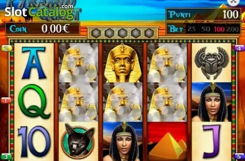 Reel screen. Pyramid Quest (Magic Dreams) slot
