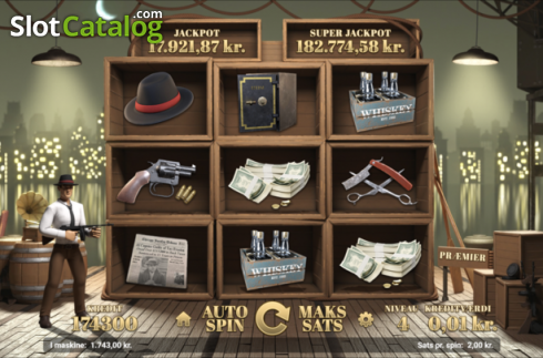 Reel Screen. The Mafia (Magnet Gaming) slot