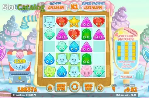 Win Screen. Candy Kingdom (Magnet Gaming) slot