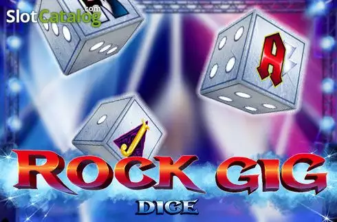 Rock Gig Dice Logo