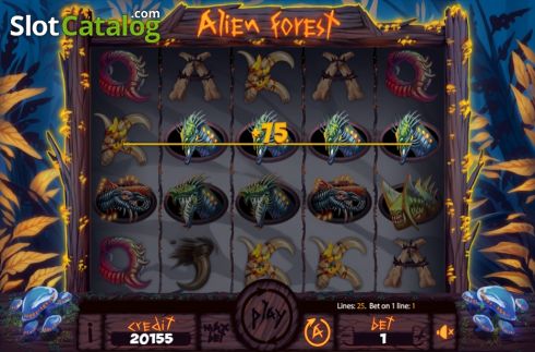 Win 2. Alien Forest slot