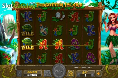 Win 3. Forgotten Island slot
