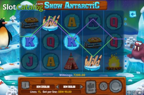 Bildschirm3. Snow Antarctic slot