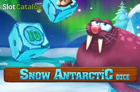 Snow Antarctic Dice Logo