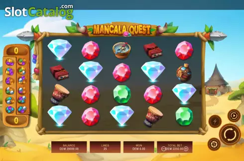 Skärmdump2. Mancala Quest slot