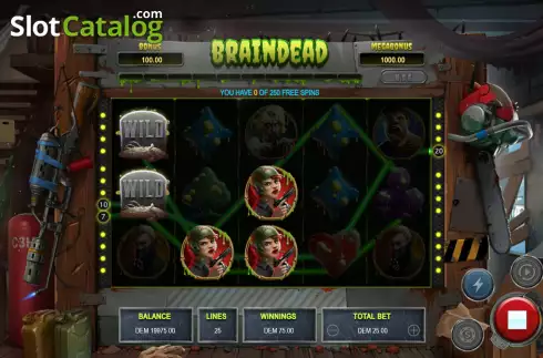 Bildschirm3. Braindead slot