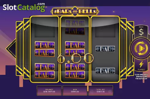 Captura de tela3. #Bars And Bells slot
