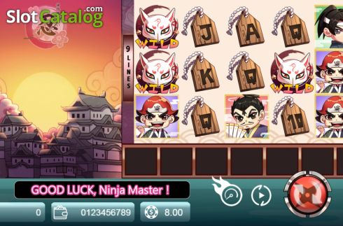 Ecran2. Ninja Master (Manna Play) slot