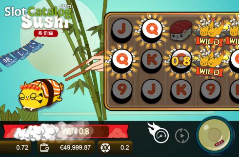 Bildschirm4. Cat Sushi slot