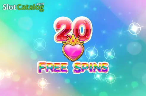 Free Spins Win Screen. Bikini Queens Dating slot