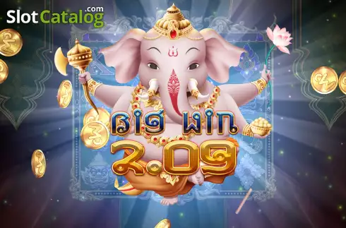 Big Win Screen. Ganesha Shine slot