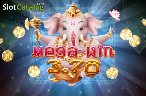 Mega Win Screen. Ganesha Shine slot