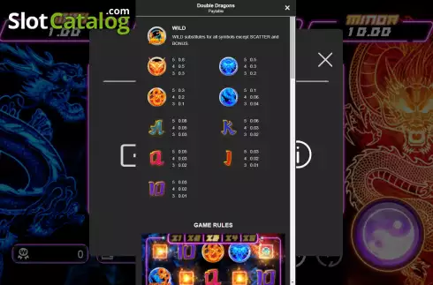 Captura de tela5. Double Dragons (Manna Play) slot