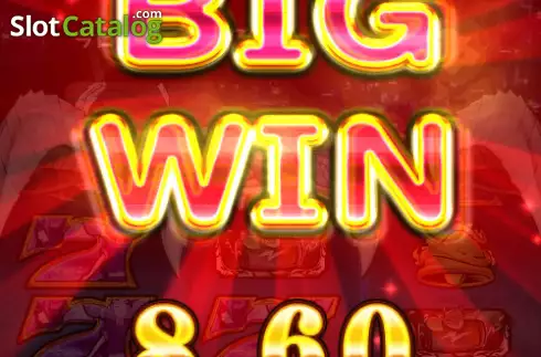 Big Win screen. Dragon Reborn Rush slot