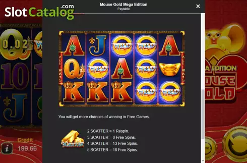 Bildschirm7. Mouse Gold Mega Edition slot