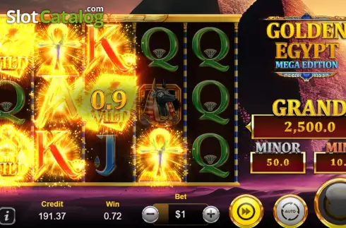 Скрин3. Golden Egypt Mega Edition слот