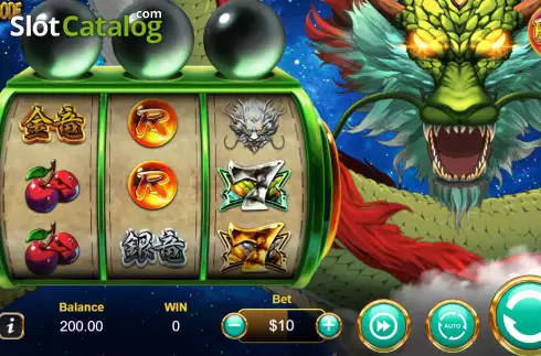 Game screen. True Dragon X slot