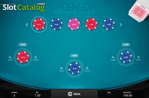Captura de tela2. Blackjack (Mascot Gaming) slot