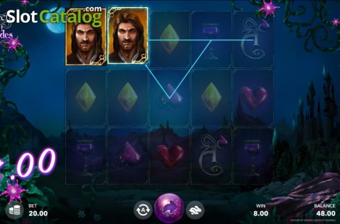Bildschirm3. Queen Of Spades (Mascot Gaming) slot