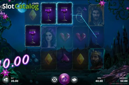 Bildschirm5. Queen Of Spades (Mascot Gaming) slot
