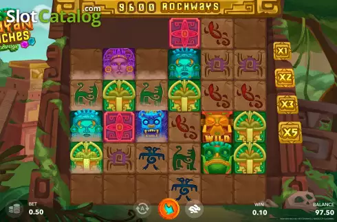 Schermo3. Mayan Riches Rockways slot