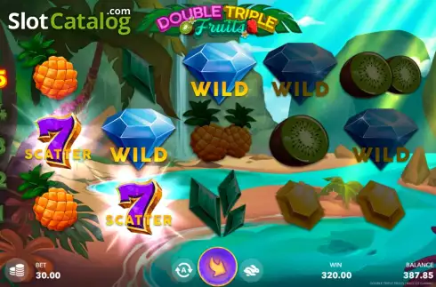 Schermo5. Double Triple Fruits slot
