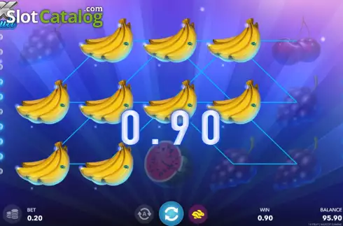Win screen 2. 1X Fruit slot