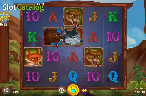 Game Screen. Wildlife Riches slot
