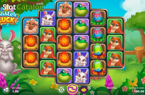 Bildschirm2. Easter Luck slot