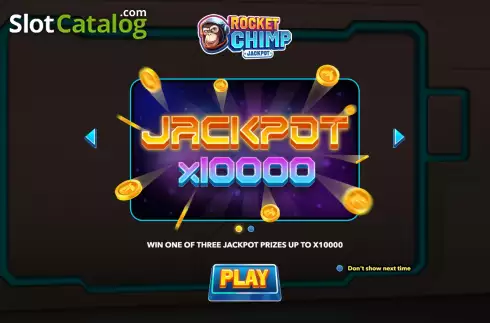 Captura de tela2. Rocket Chimp Jackpot slot