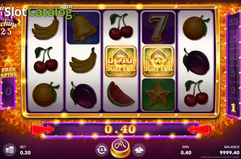 Win screen. Azino Fruit Machine slot
