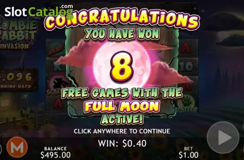 Skärmdump8. Zombie Rabbit slot