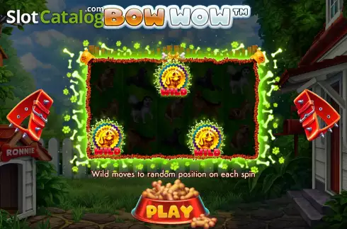 Moving Wilds screen. Bow Wow slot