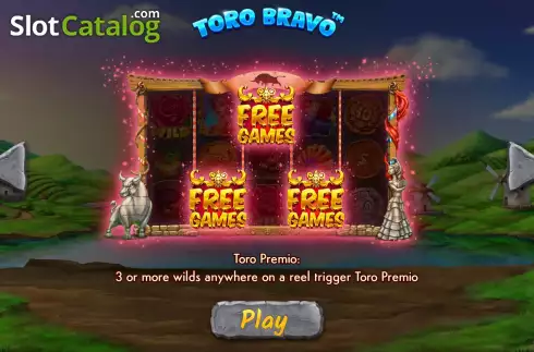 Bildschirm8. Toro Bravo slot