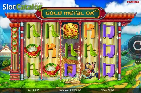 Schermo5. Gold Metal Ox slot