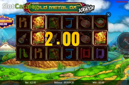 Schermo7. Gold Metal Ox slot
