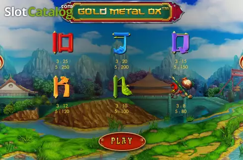 Captura de tela9. Gold Metal Ox slot