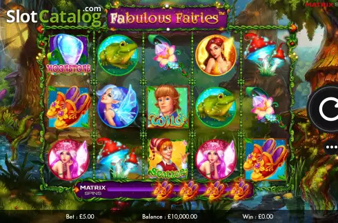Bildschirm2. Fabulous Fairies slot