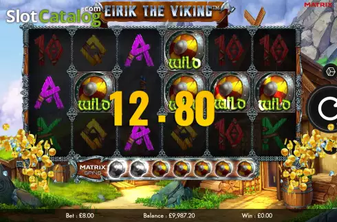 Win Screen 2. Eirik the Viking slot