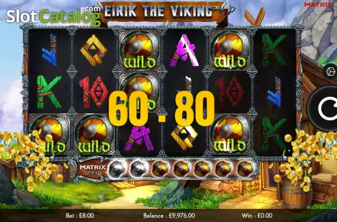画面6. Eirik the Viking カジノスロット