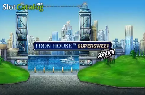 1 Don House Supersweep Scratch ロゴ
