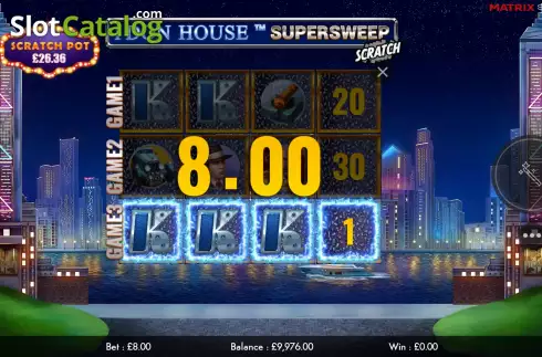 画面3. 1 Don House Supersweep Scratch カジノスロット
